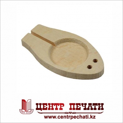 Подвесные плашки для опечатывания (бук) на 1 печать