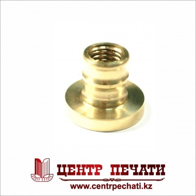  Гравировка сургучной печати (ЛАТУНЬ) 25 мм с ручкой 