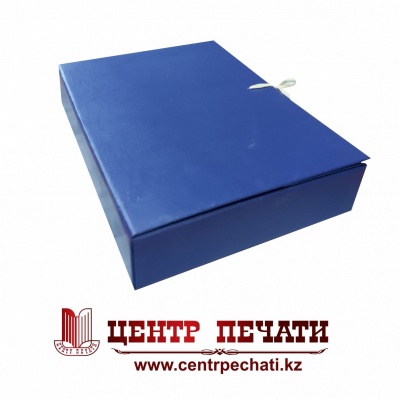  Архивная папка на завязках картонная  50 мм