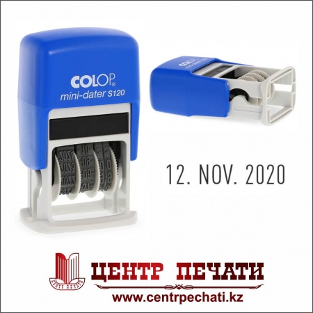 Colop Printer S120 3,8 мм., латинский